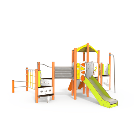 Žaidimų aikštelių kompleksas vaikams nuo 2 metų amžiaus – kolekcija 'MINI / MBG-2317_MI 09-3006-AC07'