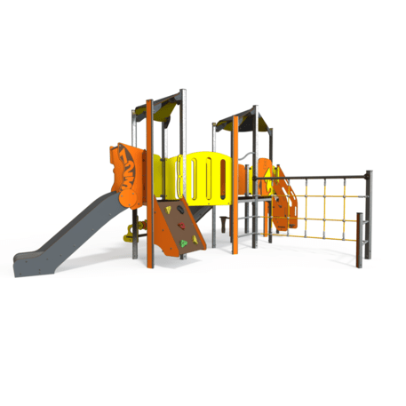 Žaidimų aikštelių kompleksas vaikams nuo 2 metų amžiaus – kolekcija 'MINI / MBG-2326_MI 09-3015-N22'