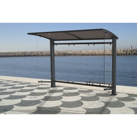 Autobusų stotelės stoginė, paviljonas 'MBG_5003 / Nazaro 01'