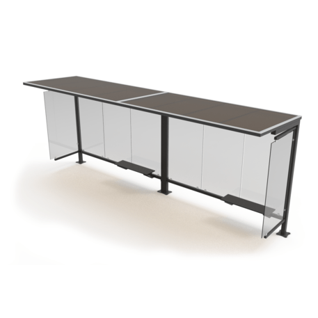 Autobusų stotelės stoginė, paviljonas 'MBG_5013 / Plaza 05'