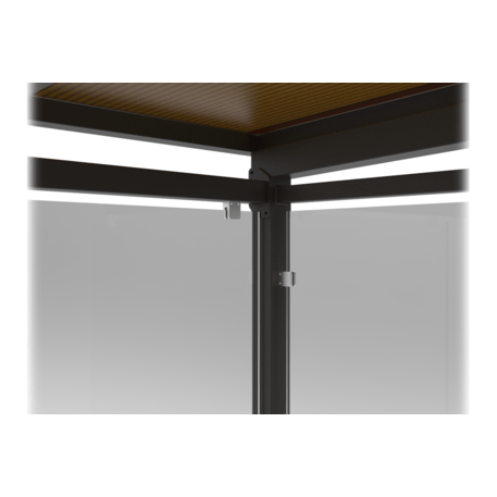 Autobusų stotelės stoginė, paviljonas 'MBG_5013 / Plaza 05'