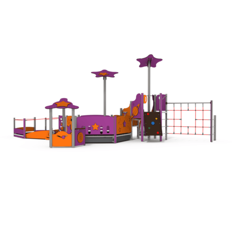 Žaidimų aikštelių kompleksas vaikams nuo 2 iki 10 metų amžiaus – kolekcija 'MAXI / MBG-2363_MA 12-1015-O18'