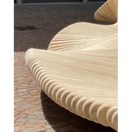 Lauko suoliukas-skulptūra viešosioms erdvėms „Climbslide 6.8“ iš kolekcijos Smartcity®