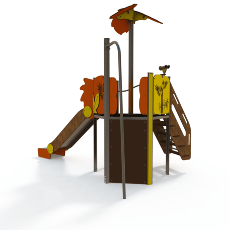 Žaidimų aikštelių kompleksas vaikams nuo 2 iki 10 metų amžiaus – kolekcija 'MAXI / MBG-2379_MA 12-1044-P99'