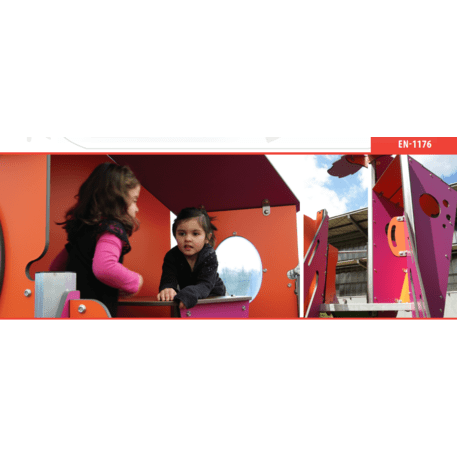 Žaidimų aikštelių kompleksas vaikams nuo 2 iki 10 metų amžiaus – kolekcija 'MAXI / MBG-2379_MA 12-1044-P99'