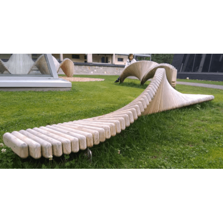 Vaikų žaidimų aikštelių įranga „Hill“, kolekcija Smartcity®