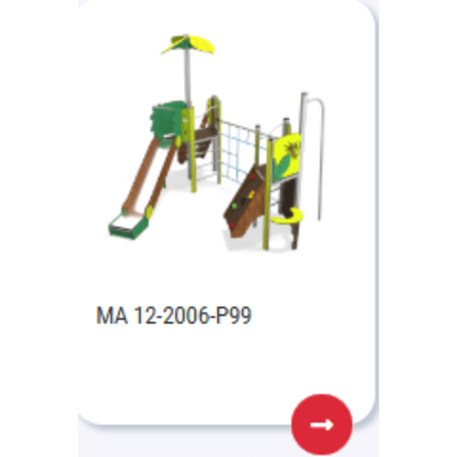 Žaidimų aikštelių kompleksas vaikams nuo 2 iki 10 metų amžiaus – kolekcija 'MAXI / MBG-2394_MA 12-2006-P15'