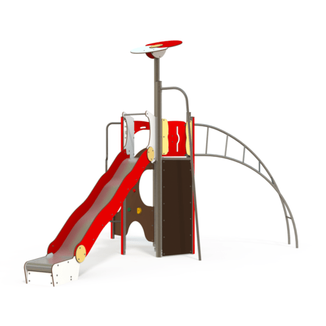 Spielplatzkomplex für Kinder von 2 bis 12 Jahren – Kollektion 'MEGA / MBG-2522_ME 18-1005-I03'