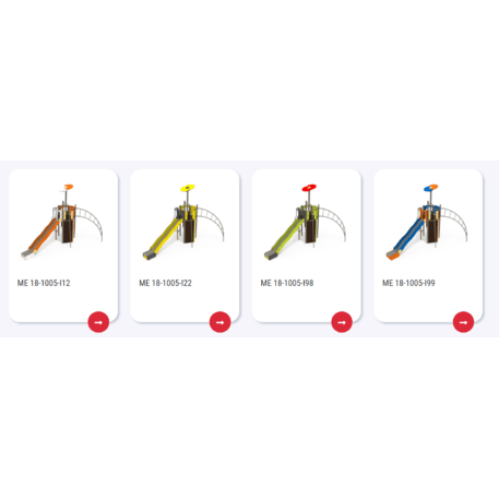 Spielplatzkomplex für Kinder von 2 bis 12 Jahren – Kollektion 'MEGA / MBG-2522_ME 18-1005-I03'