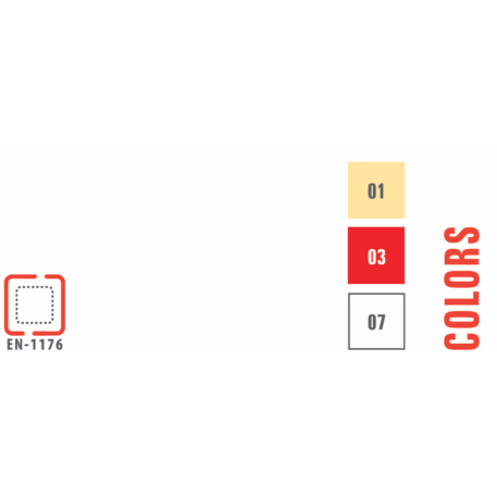 Spielplatzkomplex für Kinder von 2 bis 12 Jahren – Kollektion 'MEGA / MBG-2522_ME 18-1005-I03'
