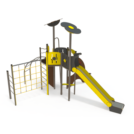 Spielplatzkomplex für Kinder von 2 bis 12 Jahren – Kollektion 'MEGA / MBG-2530_ME 18-1021-I22'