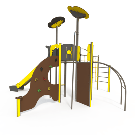 Spielplatzkomplex für Kinder von 2 bis 12 Jahren – Kollektion 'MEGA / MBG-2530_ME 18-1021-I22'