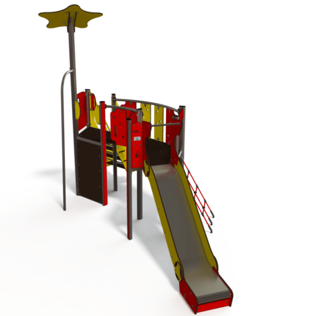 Complesso per parco giochi per bambini dai 2 anni – collezione 'MAXI / MBG-2424_MA 12-2070-O99'