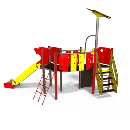 Complesso per parco giochi per bambini dai 2 anni – collezione 'MAXI / MBG-2424_MA 12-2070-O99'