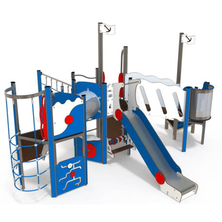 Complesso per parco giochi per bambini dai 2 anni – collezione 'MAXI / MBG-2460_MA 12-3004-T02'