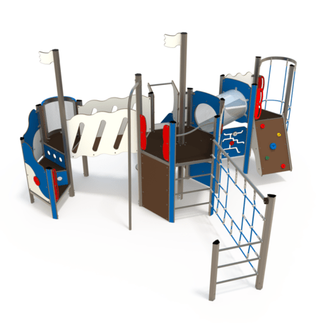 Complesso per parco giochi per bambini dai 2 anni – collezione 'MAXI / MBG-2460_MA 12-3004-T02'