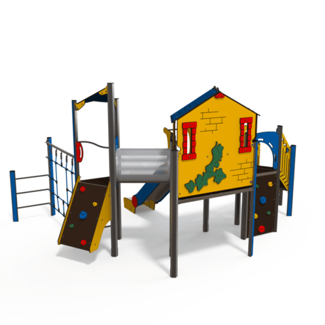 Spielplatzkomplex für Kinder ab 2 Jahren – Kollektion 'MAXI / MBG-2467_MA 12-3015-H99'