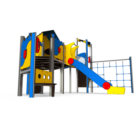 Spielplatzkomplex für Kinder ab 2 Jahren – Kollektion 'MAXI / MBG-2467_MA 12-3015-H99'