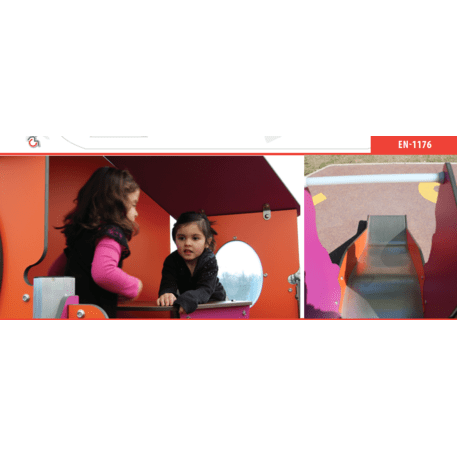 Spielplatzkomplex für Kinder ab 2 Jahren – Kollektion 'MAXI / MBG-2467_MA 12-3015-H99'