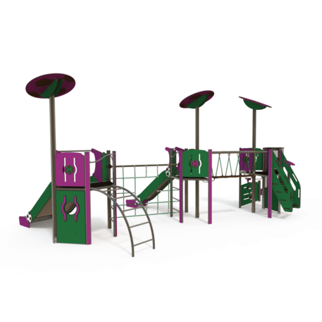 Bērnu rotaļu laukuma komplekss no 2 gadu vecuma – kolekcija 'MAXI / MBG-2475_MA 12-3044-T01'