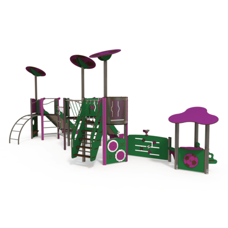 Bērnu rotaļu laukuma komplekss no 2 gadu vecuma – kolekcija 'MAXI / MBG-2475_MA 12-3044-T01'