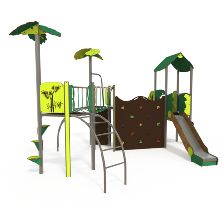 Žaidimų aikštelių kompleksas vaikams nuo 2 iki 10 metų amžiaus – kolekcija 'MAXI / MBG-2485_MA 12-3051-T01'