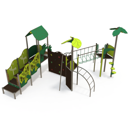Žaidimų aikštelių kompleksas vaikams nuo 2 iki 10 metų amžiaus – kolekcija 'MAXI / MBG-2485_MA 12-3051-T01'