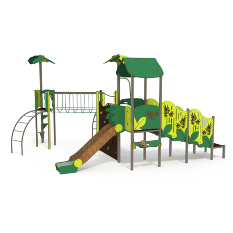 Žaidimų aikštelių kompleksas vaikams nuo 2 iki 10 metų amžiaus – kolekcija 'MAXI / MBG-2485_MA 12-3051-T01'
