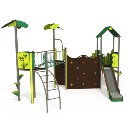 Žaidimų aikštelių kompleksas vaikams nuo 2 iki 10 metų amžiaus – kolekcija 'MAXI / MBG-2485_MA 12-3051-T01'