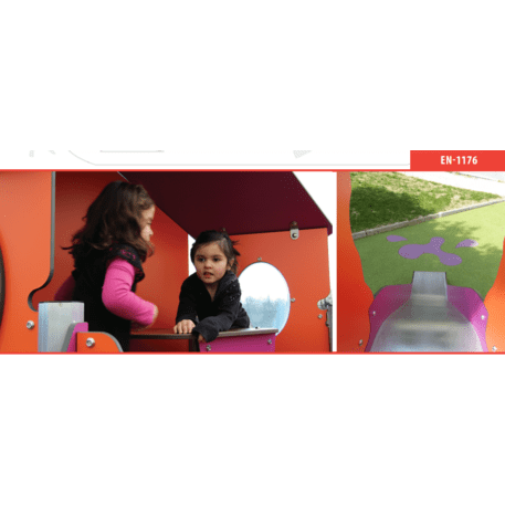 Žaidimų aikštelių kompleksas vaikams nuo 2 iki 10 metų amžiaus – kolekcija 'MAXI / MBG-2485_MA 12-3051-T01'