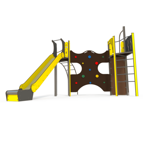 Žaidimų aikštelių kompleksas vaikams nuo 2 iki 12 metų amžiaus – kolekcija 'MEGA / MBG-2545_ME 18-2016-I22'