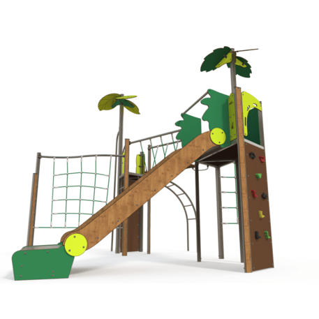 Žaidimų aikštelių kompleksas vaikams nuo 2 iki 12 metų amžiaus – kolekcija 'MEGA / MBG-2554_ME 18-2031-P99'