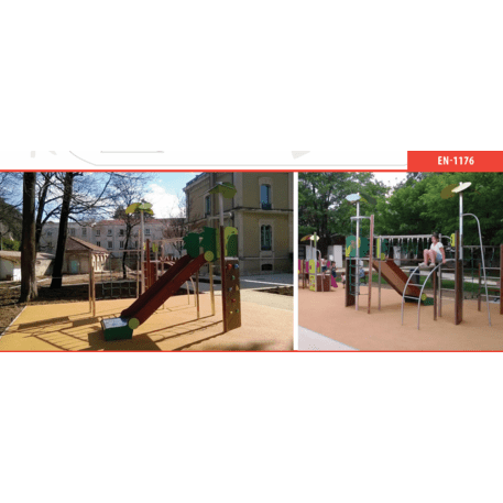 Žaidimų aikštelių kompleksas vaikams nuo 2 iki 12 metų amžiaus – kolekcija 'MEGA / MBG-2554_ME 18-2031-P99'