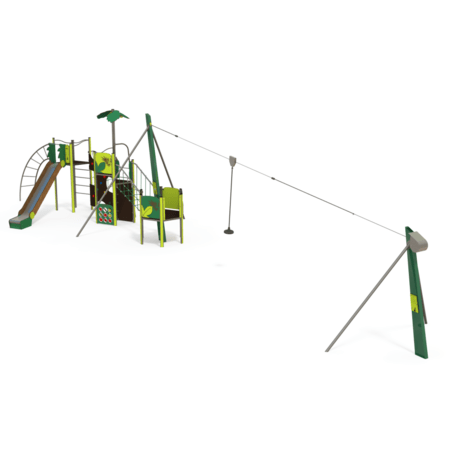 Žaidimų aikštelių kompleksas vaikams nuo 2 iki 12 metų amžiaus – kolekcija 'MEGA / MBG-2598_ME 18-3039-P15'