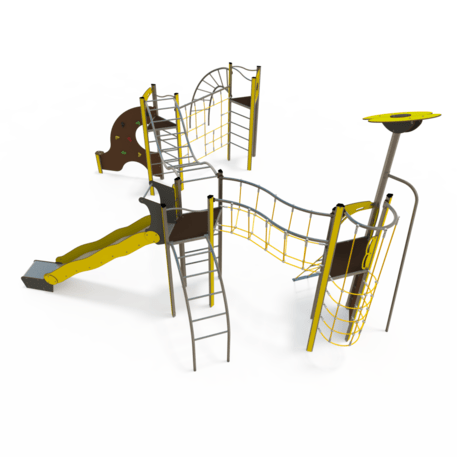 Žaidimų aikštelių kompleksas vaikams nuo 2 iki 12 metų amžiaus – kolekcija 'MEGA / MBG-2623_ME 18-4030-I22'