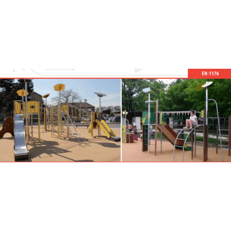 Žaidimų aikštelių kompleksas vaikams nuo 2 iki 12 metų amžiaus – kolekcija 'MEGA / MBG-2629_ME 18-5014-P15'