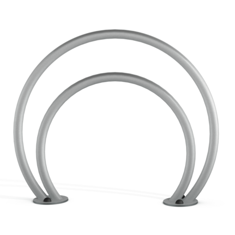 Metal bicycle rack 'Hoop'
