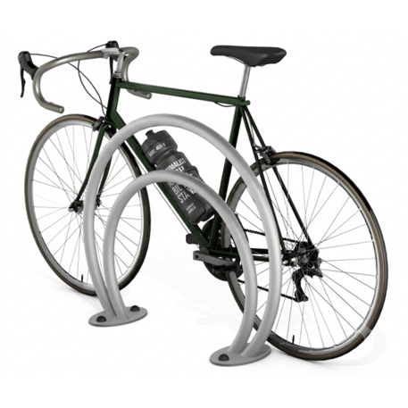 Metal bicycle rack 'Hoop'
