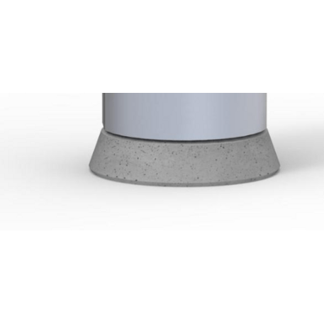 Lauko šiukšliadėžė dažyta arba Corten metalo 75 /110L 'Exclusive / STF/19-07-45_01/MDL'