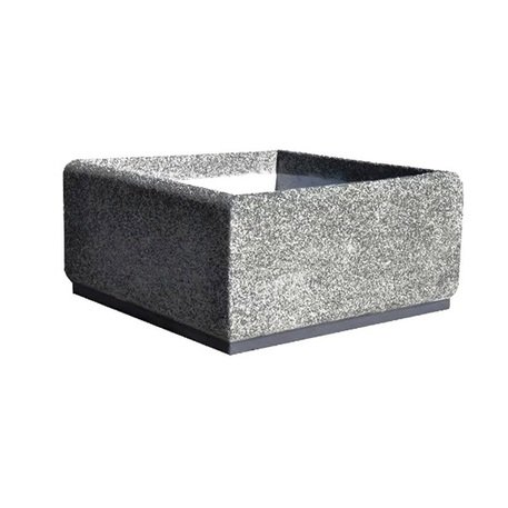 Betoninis lauko vazonas, gėlinė '100x100xH/50cm'