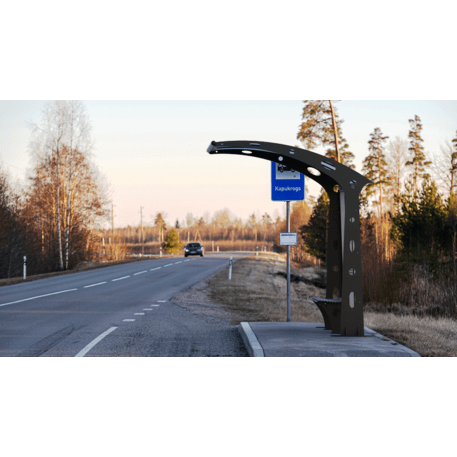 Autobusų stotelės stoginė, paviljonas 'Acaya 231'