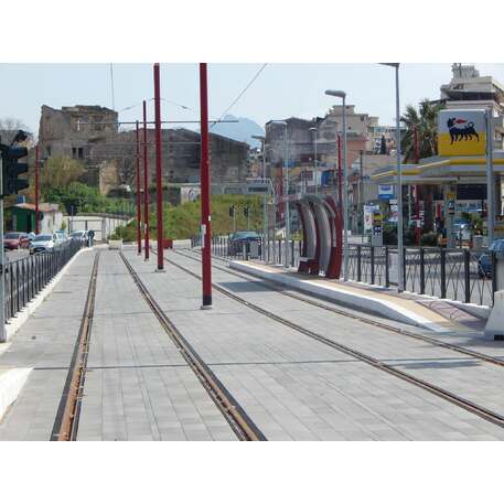 Metāla gājēju drošības barjera pilsētvidei 'Palermo Arcs - 351'