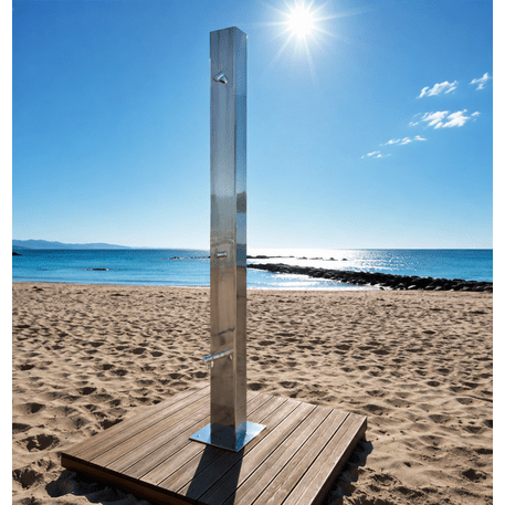 Universal beach shower (for body and feet) 'Indic'