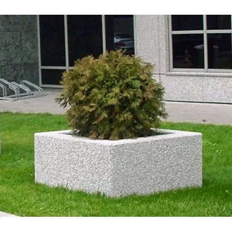 Betoninis lauko vazonas, gėlinė 100x100xH/60cm