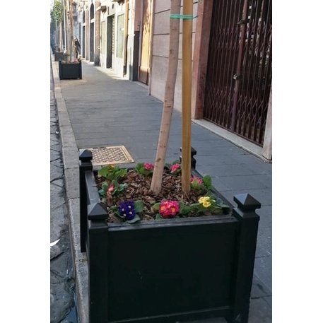 Klassikalises stiilis metallist lillepott 'Road Planter'