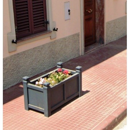 Klassikalises stiilis metallist lillepott 'Road Planter'