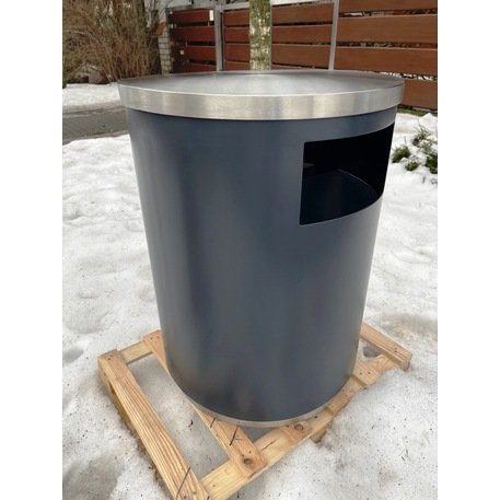 Metalinė šiukšliadėžė su stogeliu 50L - 150L 'Premium Collection / STF/13-07-31_01/MDL'