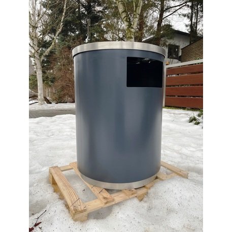 Metalinė šiukšliadėžė su stogeliu 50L - 150L 'Premium Collection / STF/13-07-31_01/MDL'