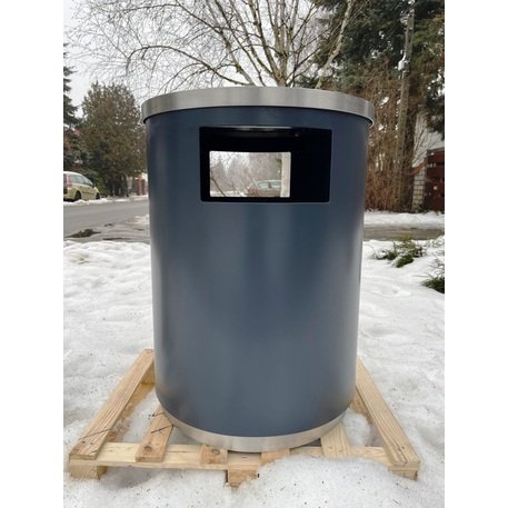 Metalinė šiukšliadėžė su stogeliu 50L - 150L 'Premium Collection / STF/13-07-31_01/MDL'