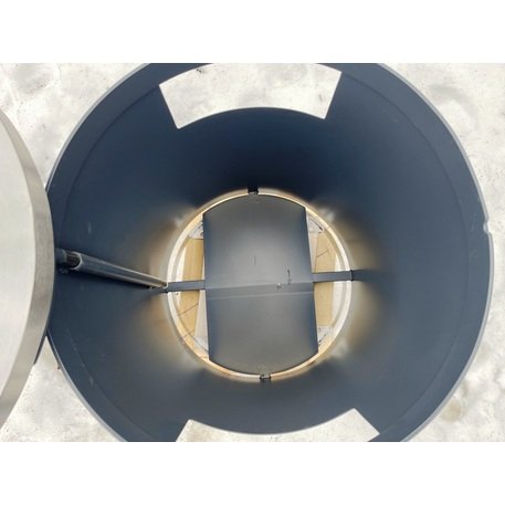 Metalinė šiukšliadėžė su stogeliu 50L - 150L 'Premium Collection / STF/13-07-31_01/MDL'